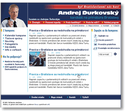 Andrej Ďurkovský - web